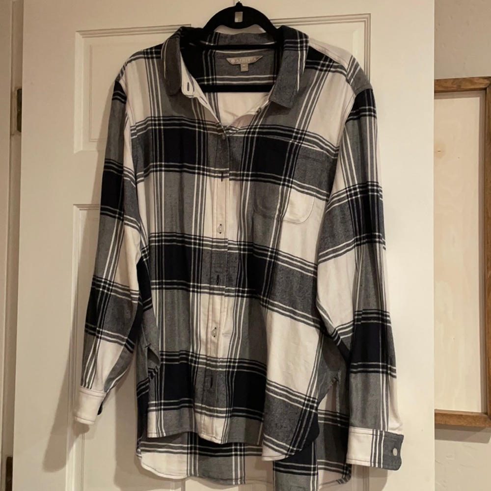 Athleta Plaid Shirt
